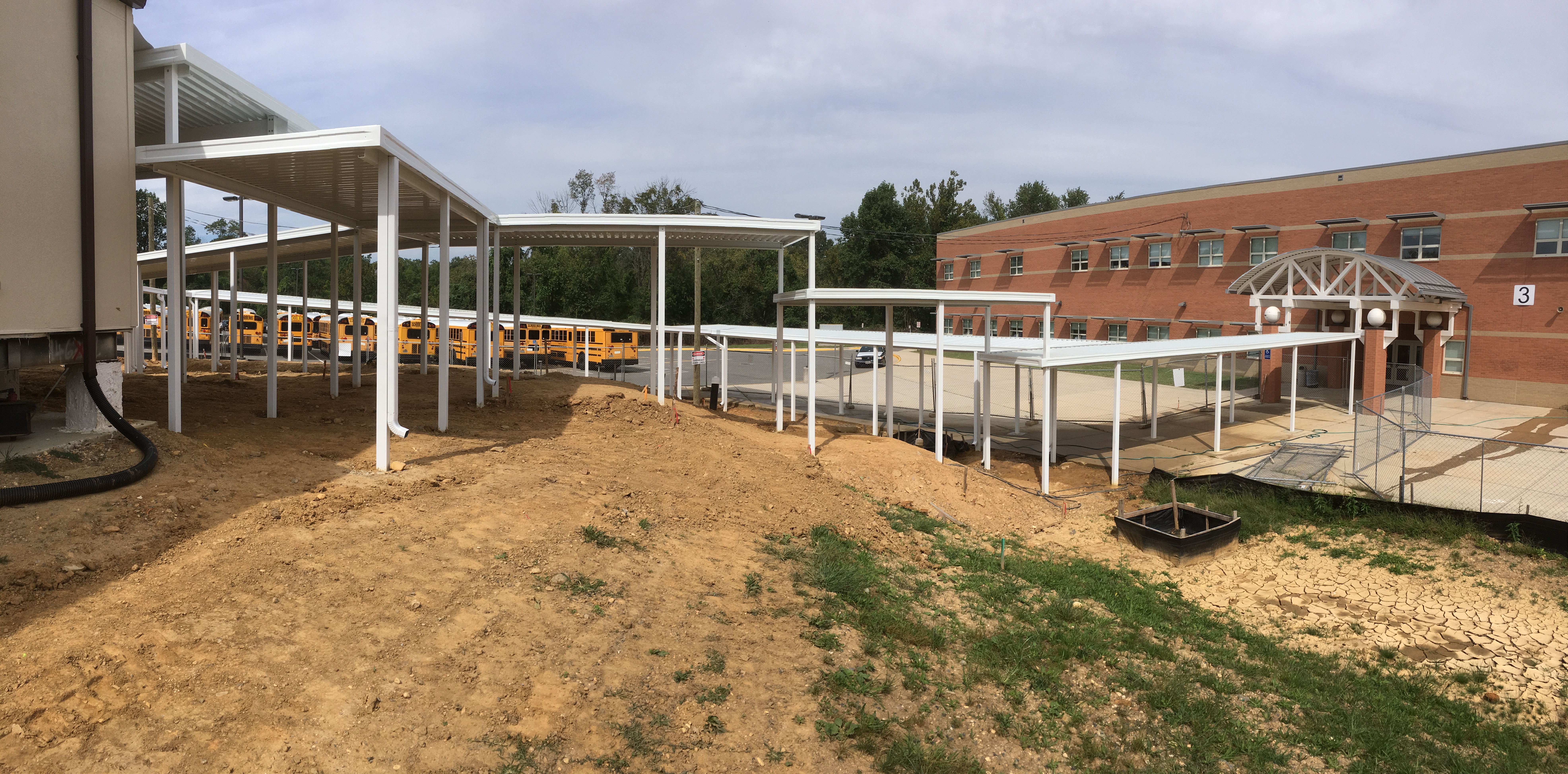 Walkway awnings in Richmond, VA