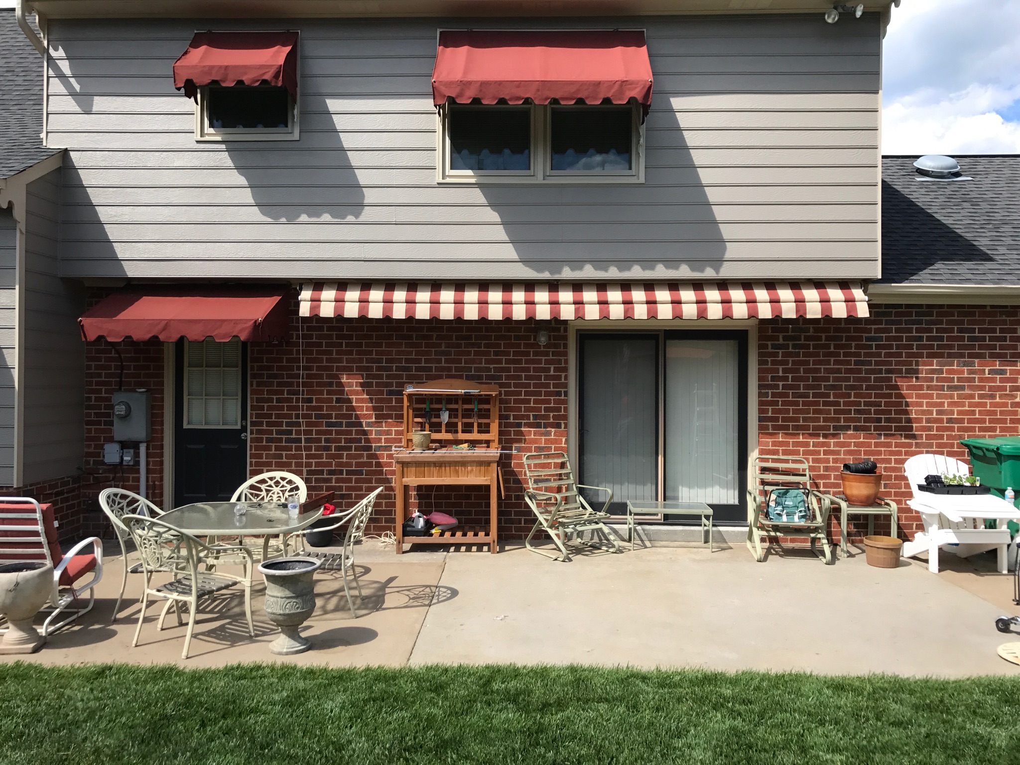 Awning installation in Richmond, VA