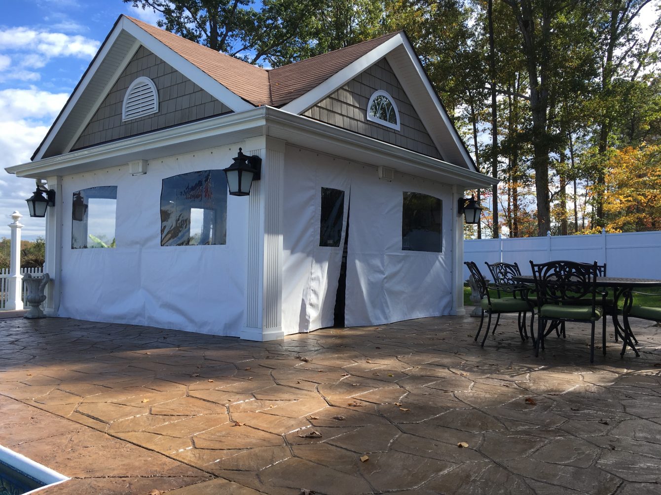 Outdoor Roller Shades Richmond VA Roberts Awnings